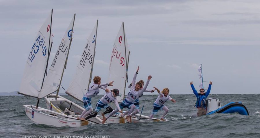 2017 Optimist World Championship: USA Wins IODA Challenge Cup Team Racing Trophy