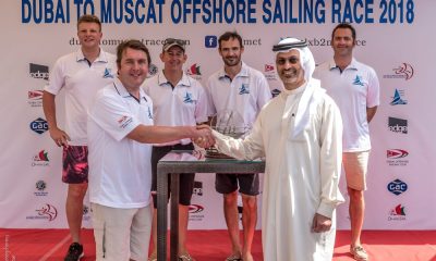 2018 Dubai to Muscat Offshore Sailing Race Finish and Results