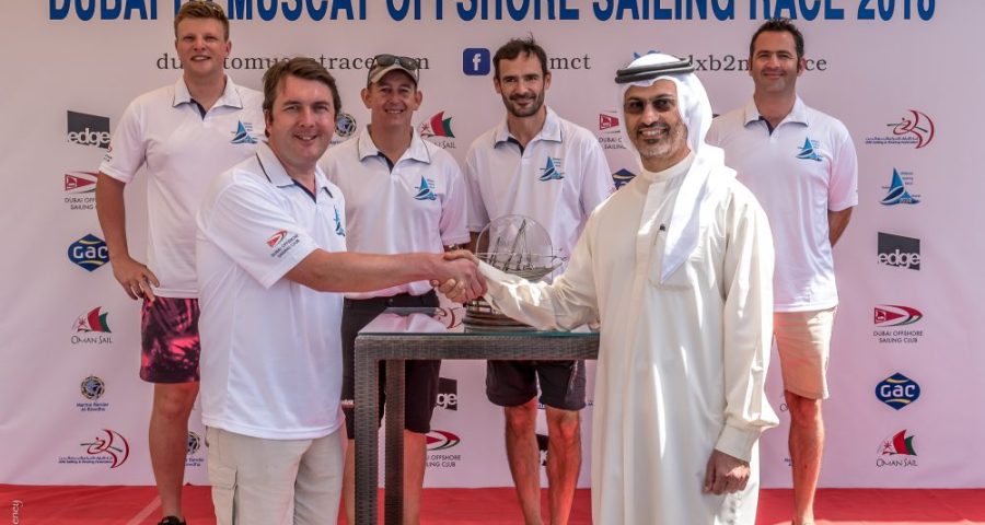 2018 Dubai to Muscat Offshore Sailing Race Finish and Results