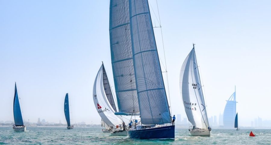 2018 Dubai to Muscat Offshore Sailing Race Starts