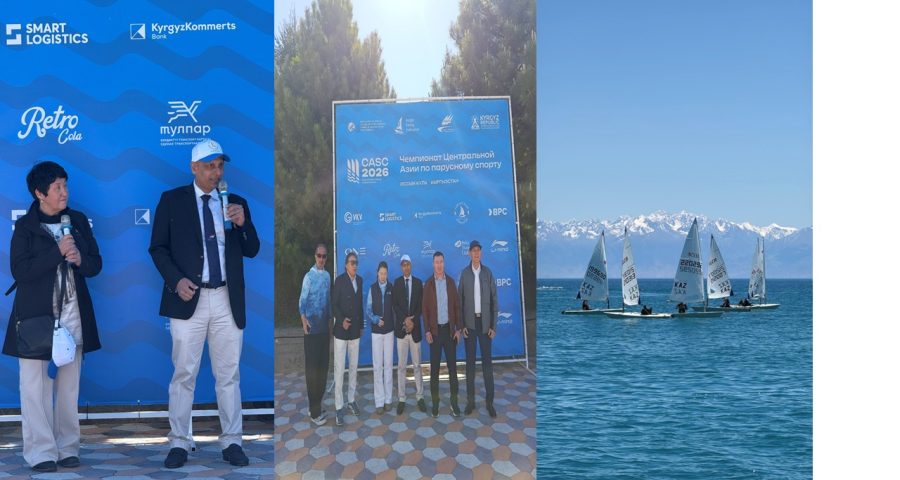 OPENING CEREMONY FIRST EVER ASAF CENTRAL ASIAN SAILING CHAMPIONSHIP, KYYRGYZSTAN