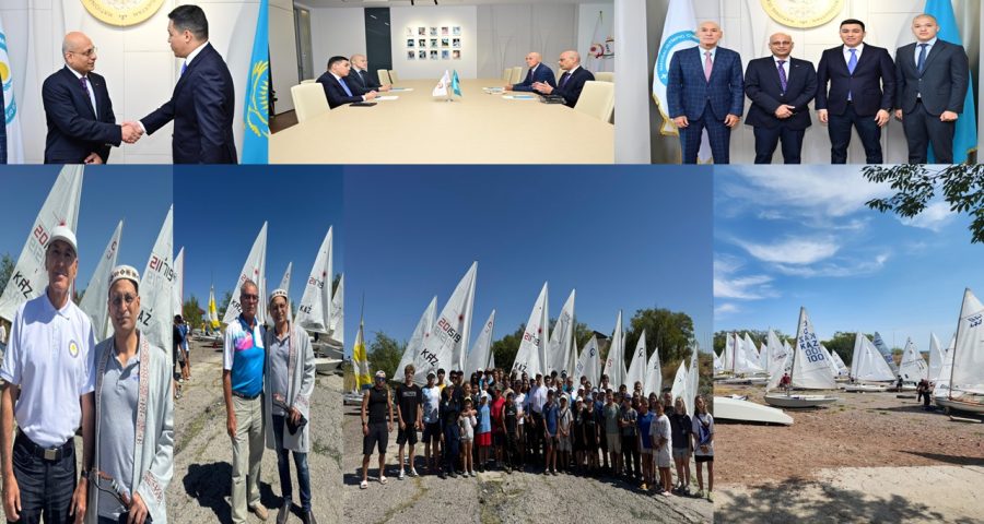ASAF President in Kazakhstan to discuss development of Sailing