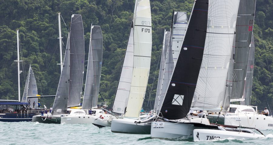 A Packed Race Card on Day One of the 2017 Cape Panwa Hotel Phuket Raceweek