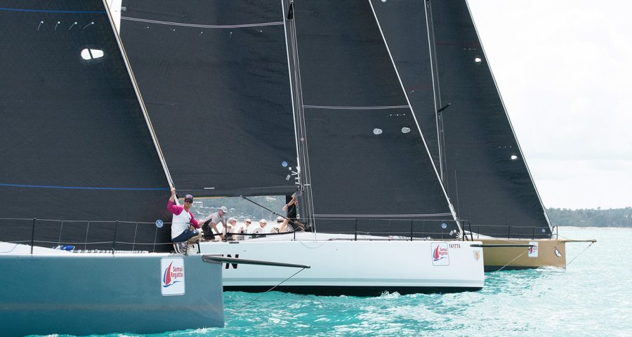 A Testing Day 1 for Sailors at the 2018 Samui Regatta