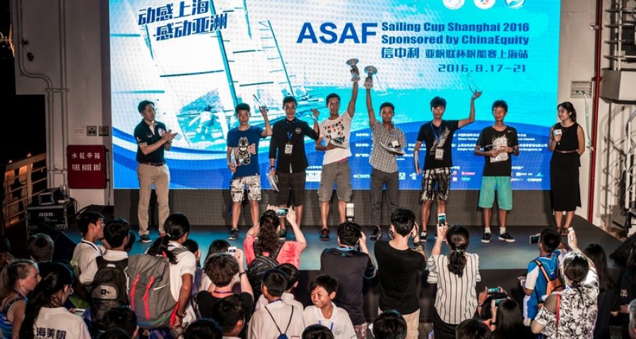 Closing Ceremony Completes the ASAF Sailing Cup 2016 at Shanghai