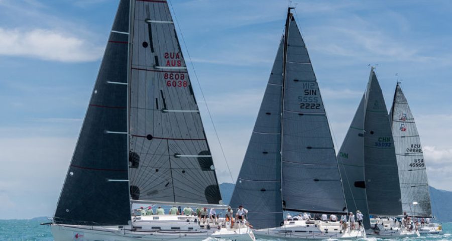 Consolidation At The Top on Day Three of The 2017 Samui Regatta
