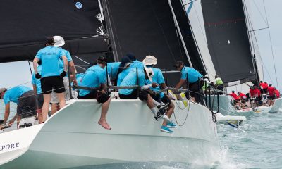 Stellar fleet line-up on Day 1 of Samui Regatta 2019