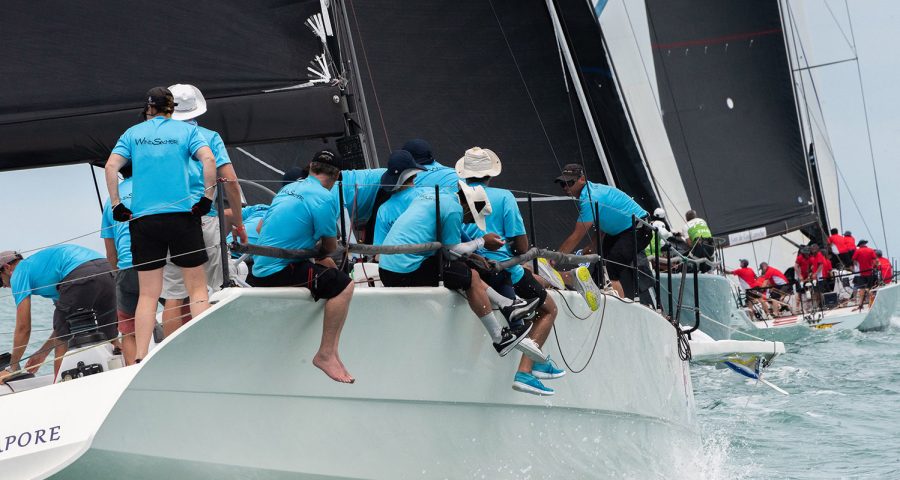 Stellar fleet line-up on Day 1 of Samui Regatta 2019