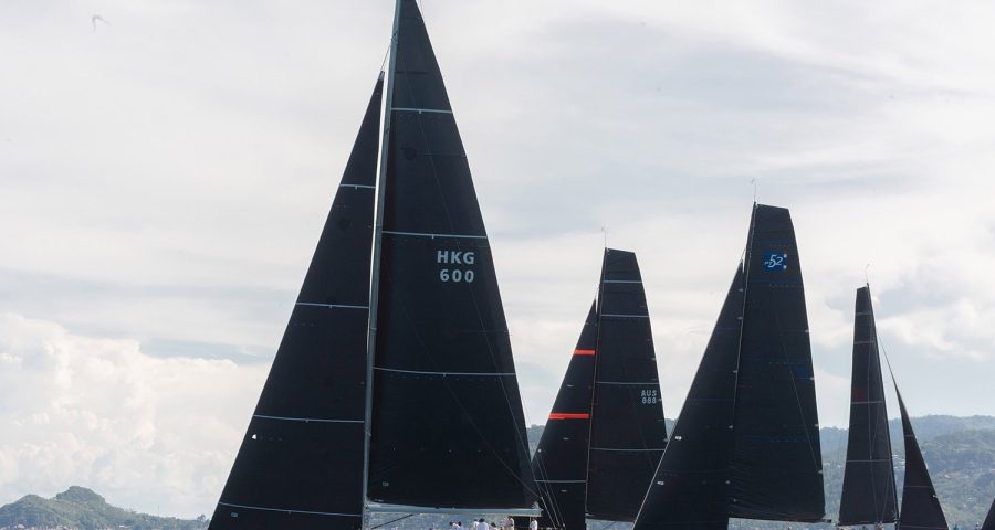 Getting Close at theTop after Day 4 of 2019 Samui Regatta