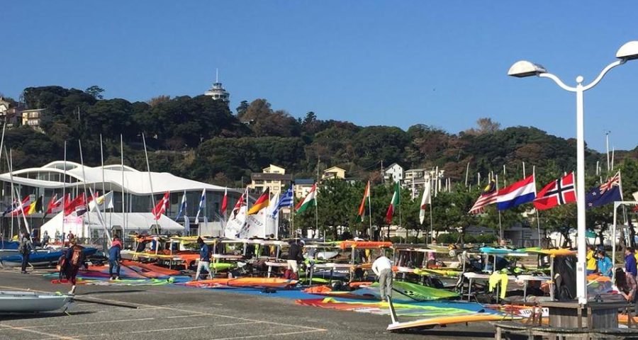 Sailors Battle at the First Day of ASAF Sailing Cup and Enoshima Olympic Week 2017