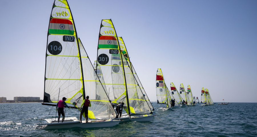 Sailors Battle the Elements on Day 4 of Mussanah Open Championship