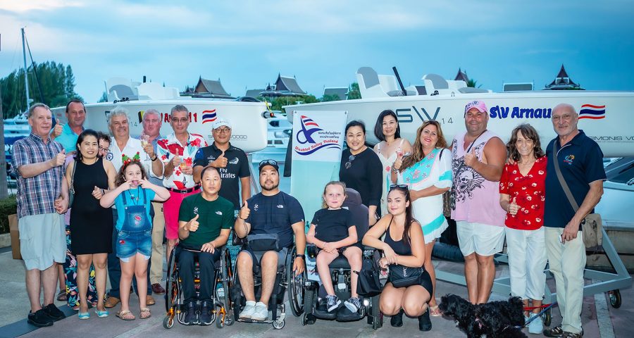 Two Newly Donated Boats Launched by Disabled Sailing Thailand in Phuket