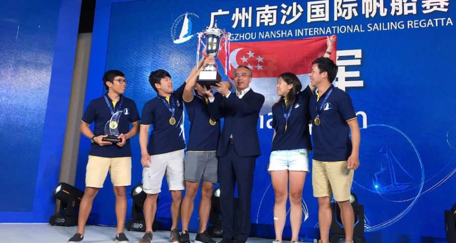 Team Singapore Crowned Winners of the Inaugural Guangzhou Nansha International Sailing Regatta 2017