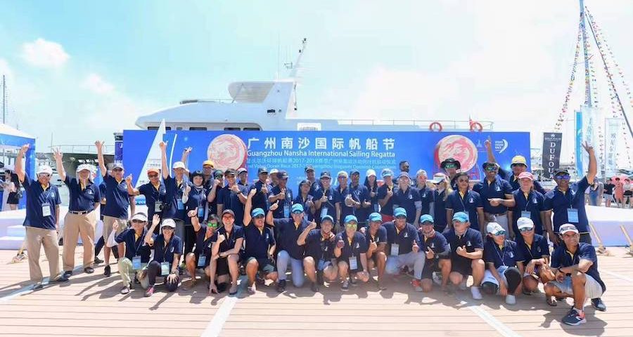 The Guangzhou Nansha International Sailing Regatta 2017 Declared Open