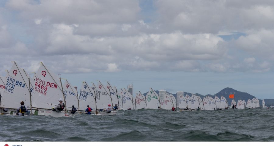 Wind Delivers on Day Two of 2017 Optimist World Championships