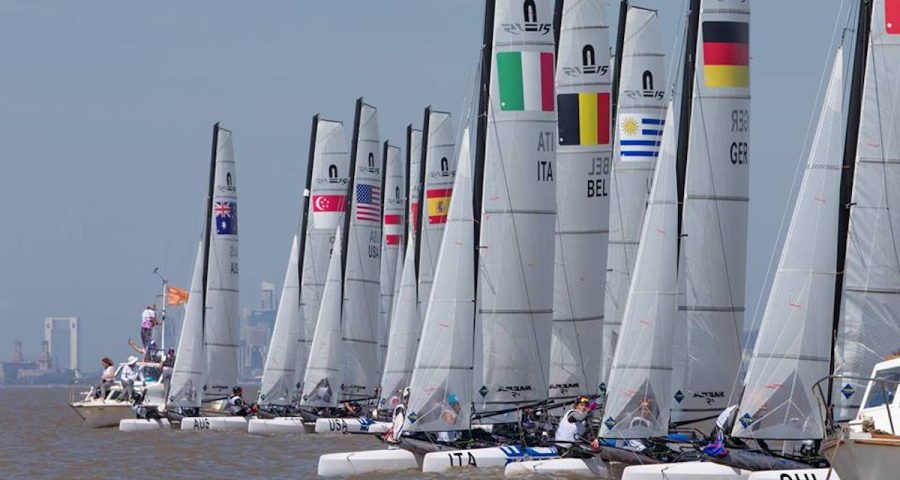Youth Olympic Games Day 2 – French Nacra 15 Duo Win Opening Race